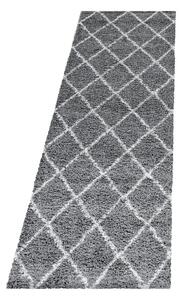 Sivý behúň 80x250 cm Alvor – Ayyildiz Carpets