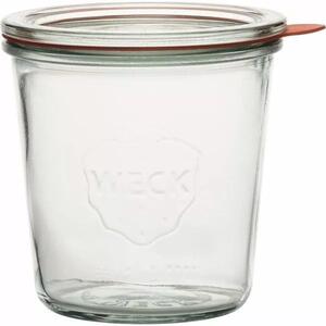 Zaváracie poháre 500 ml 4 ks viečko tesnenie svorky Weck