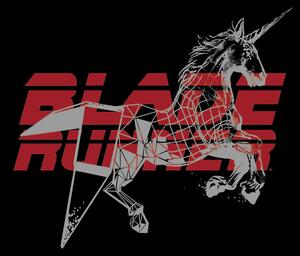 Umelecká tlač Blade Runner - Unicorn, (26.7 x 40 cm)