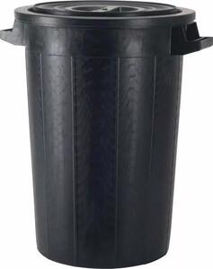 Gastro Popolnice plast s vekom 75 l, čierna