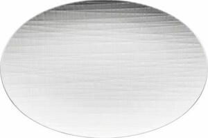 Tanier oválny Rosenthal Mesh 25x18 cm, biela