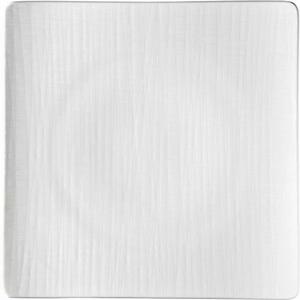 Tanier štvorcový Rosenthal Mesh 31x31 cm, biela