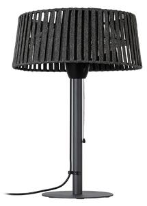 Stolný ohrievač Pyravo, čierny, hliník, výška 70 cm, IP44 – Lucande Lucande, Pyravo, Čierna, Kov, Moderný