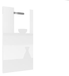 Panel na umývačku Belini zakrytý 45 cm biely lesk INF PZ45/1/WT/W/0/F