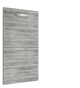 Panel na umývačku Belini zakrytý 45 cm šedý antracit Glamour Wood TOR PZ45/1/WT/GW/0/U