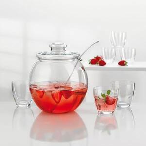 Bowle set Bohemia Crystal Libera 9 ks