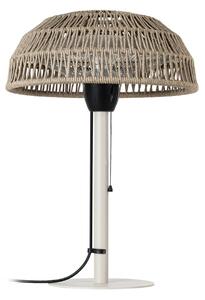 Stolný ohrievač Calenza, béžový, výška 70 cm, 1 500 W, hliník – Lucande Lucande, Calenza, Béžová, Kov, Moderný