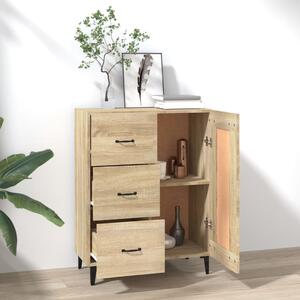 Komoda vo farbe dubu sonoma 69,5x34x90 cm spracované drevo