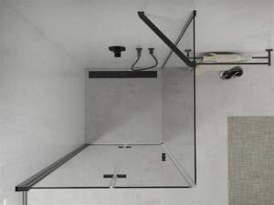 Mexen Lima sprchovací kút 120x120 cm, priehľadná, čierna, 856-120-120-70-00