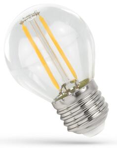 Spectrum LED LED žárovka KOULE 1W E27 COG neutrální bílá
