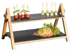 Servírovací stojan 2-poschodový Kesper 31 cm