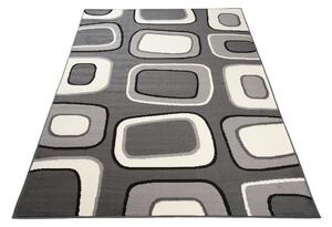 TA Koberec T965A DARK GRAY CHEAP PP CRM Sivý Obdĺžnikový Rozmer: 130x190 cm