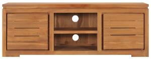 TV skrinka 110x30x40 cm masívne teakové drevo