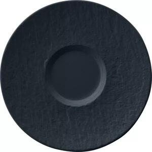 Podšálka kávová Villeroy & Boch Manufacture Rock 12 cm, čierna (6 ks)