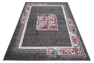 TA Koberec 4489A DARK GRAY CHEAP PP CRM Sivý Obdĺžnikový Rozmer: 60x100 cm