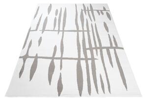 TA Koberec T967A WHITE CHEAP PP CRM Biely Obdĺžnikový Rozmer: 120x170 cm