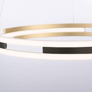 Paul Neuhaus Q-Beluga LED závesné svietidlo mosadz