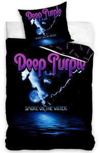 Carbotex Bavlnené obliečky Deep Purple Smoke on the water, 140 x 200 cm, 70 x 90 cm