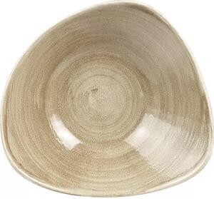 Hlboký tanier Churchill Stonecast 23,5 cm, trojuholníkový (12 ks)