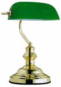 Globo Lighting Antique stolová lampa 1x60 W mosadzná 2491