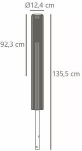 Nordlux Aludra vonkajšia stojaca lampa 1x15 W antracitová 2118038250
