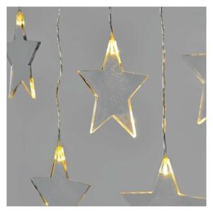 EMOS LED vonkajší vianočný záves STAR LIGHTS, 8xLED, teplá biela, 80cm, časovač