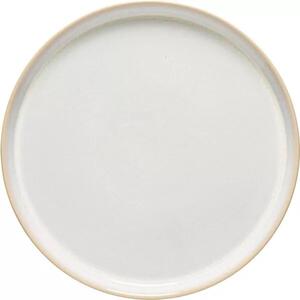 Tanier plytký Costa Nova Notos 27,6 cm, biely, vyvýšený okraj (6 ks)