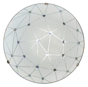 CLX Moderné nástenné/stropné LED svietidlo NARNI, 12 W, denná biela, 30 cm, okrúhle