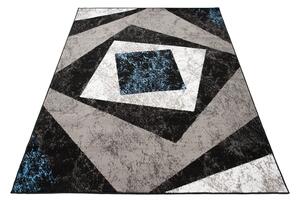 TA Koberec K855E BLACK CHEAP PP EYM Sivý Obdĺžnikový Rozmer: 80x150 cm