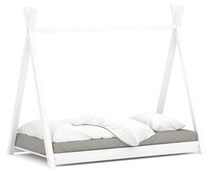 Detská biela posteľ tipi - rôzne rozmery Rozmer:: 160x80 cm