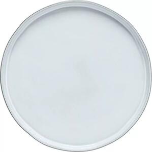 Tanier dezertný Costa Nova Laguna 21 cm, biely, vyvýšený okraj (6 ks)