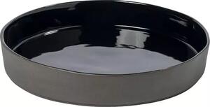 Tanier hlboký Costa Nova Laguna 23 cm, čierny (6 ks)