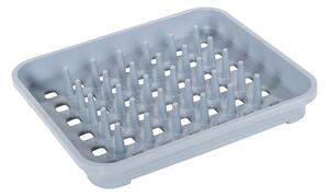 Sivý plastový odkvapkávač 38x33,5 cm Eco Range – Addis