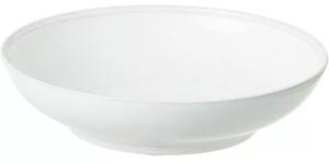 Tanier hlboký Costa Nova Friso 23 cm, biely (6 ks)