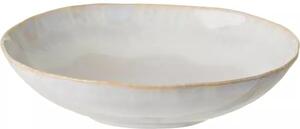 Tanier hlboký Costa Nova Brisa 23 cm, salt biela (6 ks)