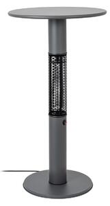 Stolný ohrievač Flamara, antracitová farba, výška 110 cm, IP55 – Lucande Lucande, Flamara, Čierna, Hliník, Moderný