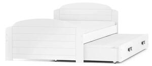Dvojlôžková posteľ LILI WHITE 90x200 cm + matrace