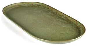 Tanier SERAX Surface L 35,5x17 cm, camo zelená