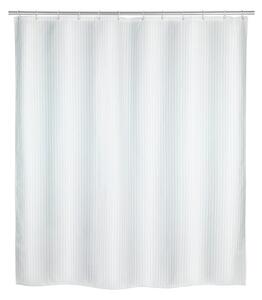 Biely sprchový záves Wenko Palais, 180 x 200 cm