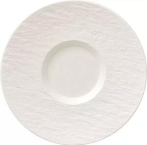 Podšálka kávová Villeroy & Boch Manufacture Rock 15,5 cm, biela (6 ks)