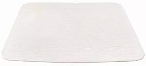 Tanier plochý Villeroy & Boch Manufacture Rock 32,5x32,5 cm, biely