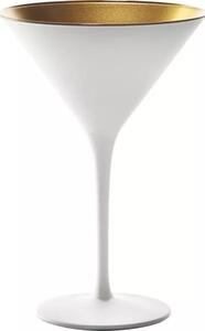 Koktailový pohár Stölzle Elements 240 ml, biely/zlatý (6 ks)