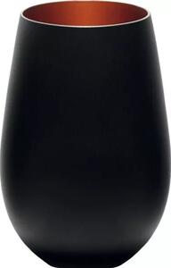 Pohár Stölzle Elements 465 ml, čierny/bronzový (6 ks)
