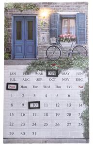 Nástenný kalendár Farebná ulička, 30 x 50 cm