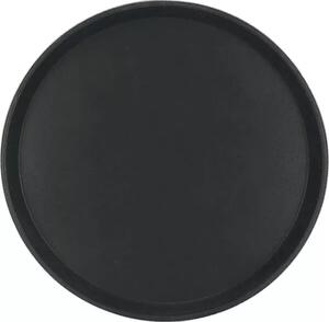 Servírovacia tácka s protišmykovou podložkou Pintinox 35,5 cm, čierna