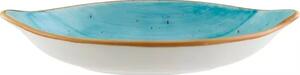 Miska oválna Bonna Aura Aqua 18 cm (12 ks)
