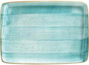 Tanier obdĺžnikový Bonna Aura Aqua 36x25 cm (6 ks)