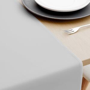 Goldea behúň na stôl 100% bavlnené plátno - svetlo sivý 35x120 cm