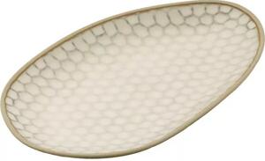 Tanier plytký oválny Le COQ Kypseli 22,5x13 cm, běžový (16 ks)