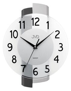 Sklenené nástenné hodiny JVD NS19043.1
